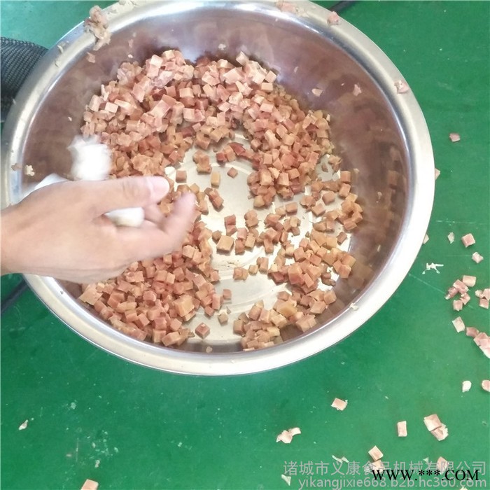 义康制造QDJ-350型 连续式芒果切丁机 菠萝切丁机  全自动山药切丁设备图7
