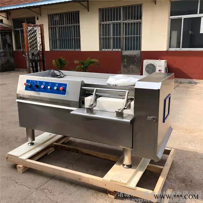 义康制造QDJ-350型 连续式芒果切丁机 菠萝切丁机  全自动山药切丁设备图4