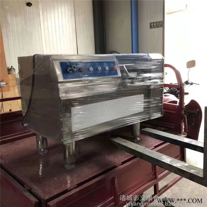 义康制造QDJ-350型 连续式芒果切丁机 菠萝切丁机  全自动山药切丁设备图5