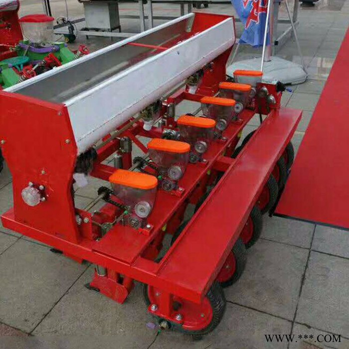 高梁芝麻免间苗播种机 四六行辣椒白菜播种机 启航小麦水稻山药施肥机图4