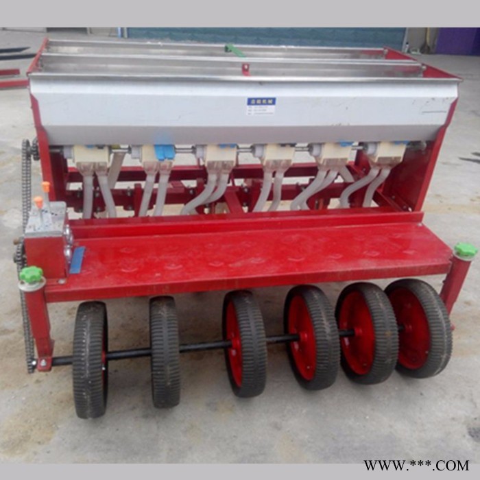 高梁芝麻免间苗播种机 四六行辣椒白菜播种机 启航小麦水稻山药施肥机图3