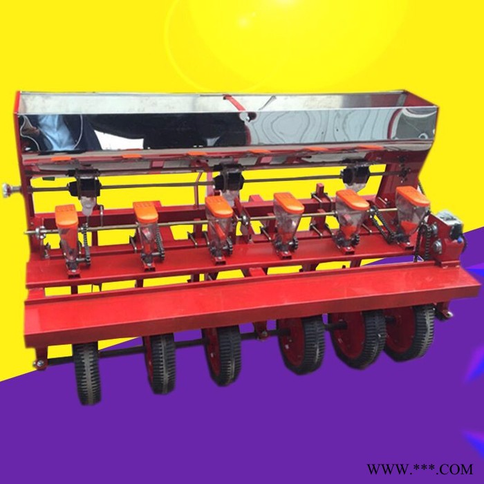 高梁芝麻免间苗播种机 四六行辣椒白菜播种机 启航小麦水稻山药施肥机图2