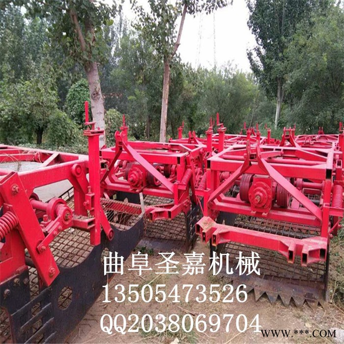 现货新型振动式柴胡挖药机参数 天水知母药材挖掘机价格咨询图2