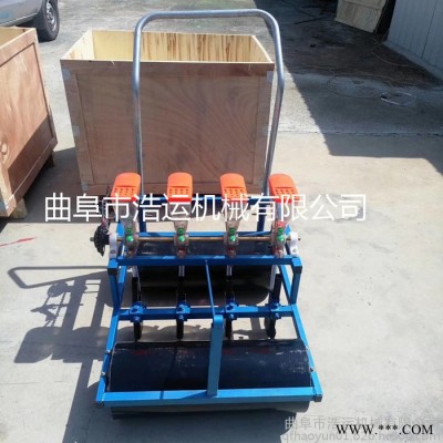 厂家现货销售单人手推式多行蔬菜播种机 小型耐用柴胡播种机