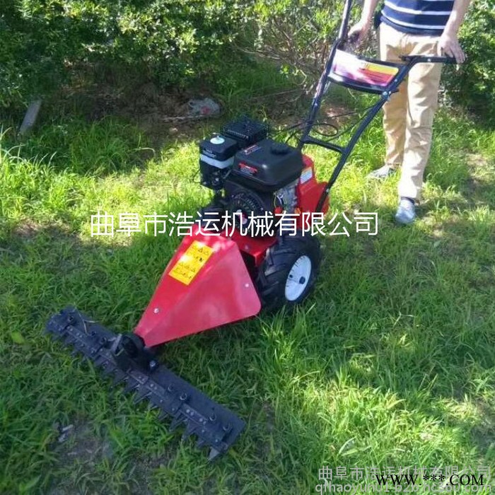 曲阜浩运机械工厂小型益母草剪草机 柴胡割草机 稻麦牧草收割机 自走式图4