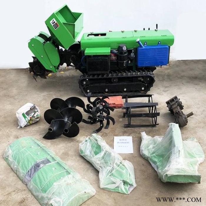 山药开沟机 天园微耕机 小型四驱开沟机 质量保证图6