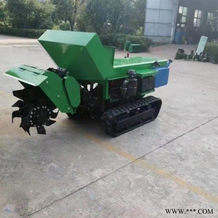 山药开沟机 天园微耕机 小型四驱开沟机 质量保证图7