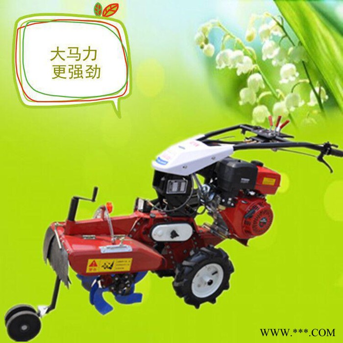 大功率田园管理机   启航柴油山药培土机 多功能田园管理机图3