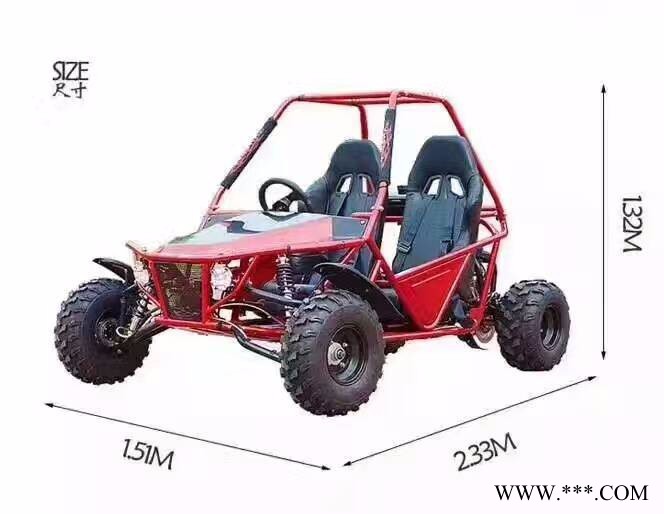 山东瀚雪独轮逍遥车 大黄鸭  四驱越野  电动吉普图4