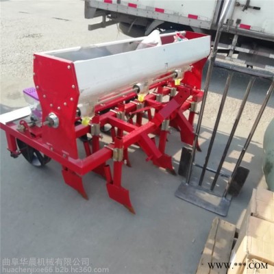 谷子蔬菜播种机 汽油沙参精播机 华晨药材种植机