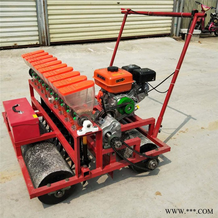 柴胡芥菜精播机 谷子药材播种机 宇佳机械六行高粱施肥播种机厂家图2