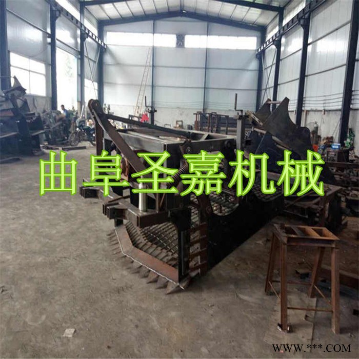 圣嘉直销黄芩药材起挖机行情  高产量党参药材挖掘机报价 麦冬收获机厂家图4