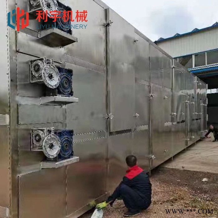 大型桂枝隧道烘干机 山药烘干设备 定制中草药隧道烘干机图4