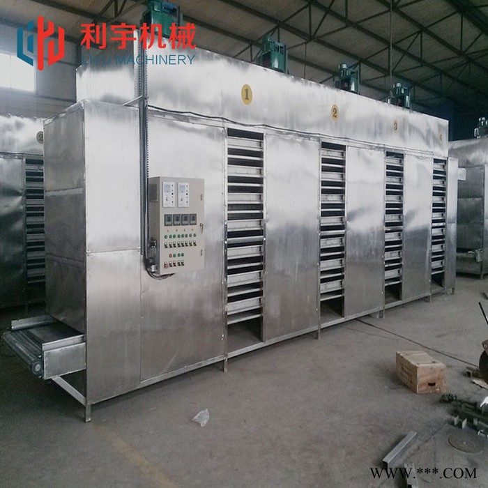 大型桂枝隧道烘干机 山药烘干设备 定制中草药隧道烘干机图8