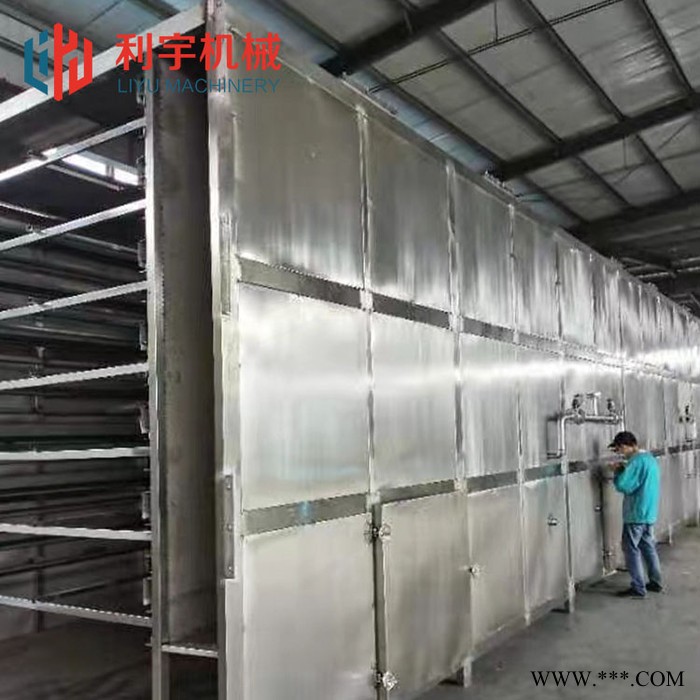 大型桂枝隧道烘干机 山药烘干设备 定制中草药隧道烘干机图2