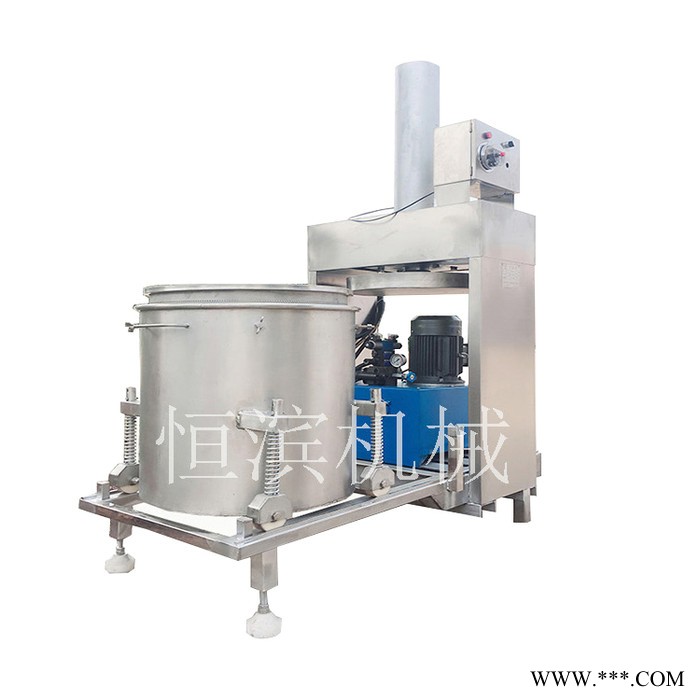 恒滨HB-300X2 液压压榨机 大黄压榨机 苦参压榨机 压榨机厂家 奇异果压榨机图4