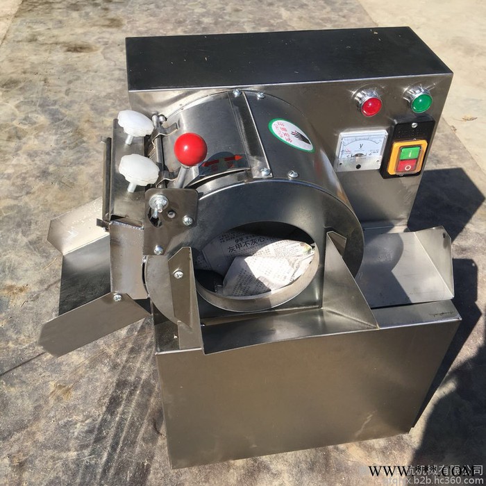 启航萝卜山药切片机 韭菜切段机 山药切片机图片图5