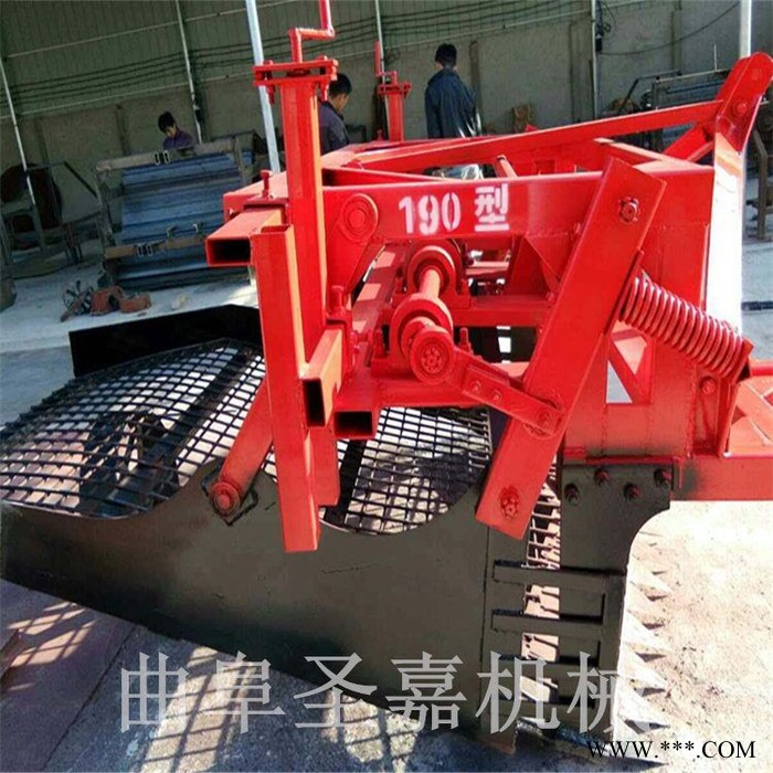 伊犁加深型甘草挖药机报价 新型晃筛式麦冬药材挖掘机图片图3