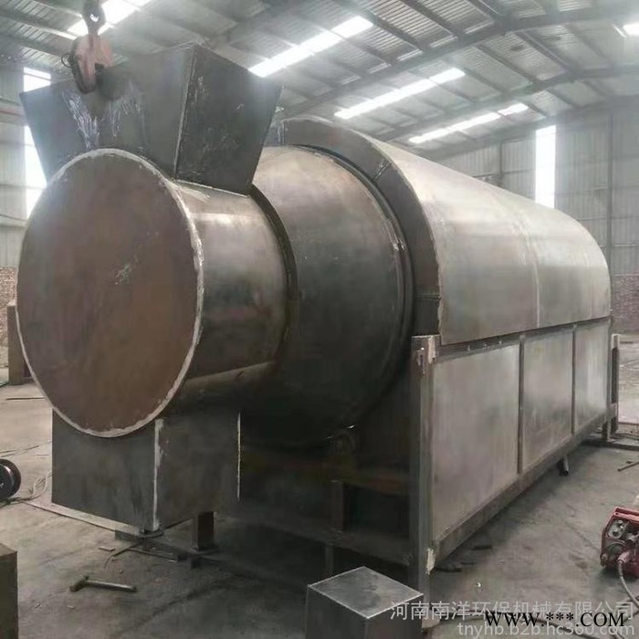 不锈钢炒货机 山药炒货机 药材炒货机厂家图5