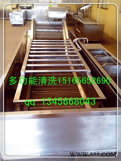 全自动山药气泡清洗机 胡萝卜去泥去污清洗机图2