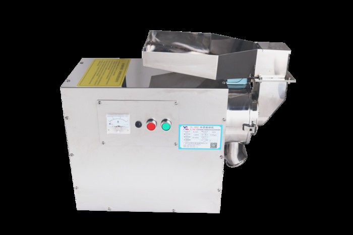 纯304不锈钢大黄粉碎机，大黄粉碎机订做加工厂图2