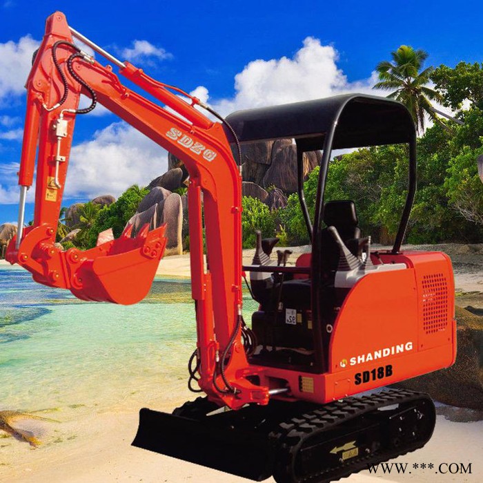 湖南挖山药用的小型挖沟机   山鼎**图2