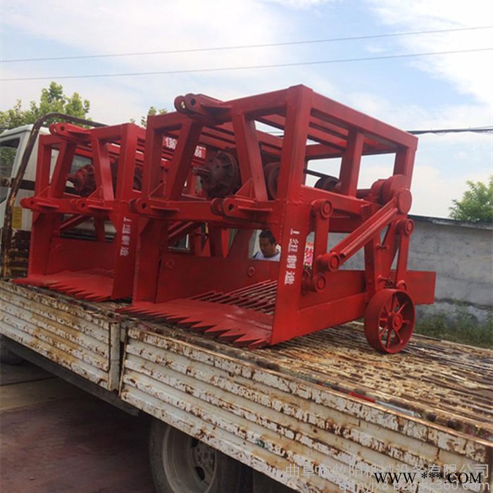 拖拉机牵引式山药材收获机 药材根茎挖药机价格图2