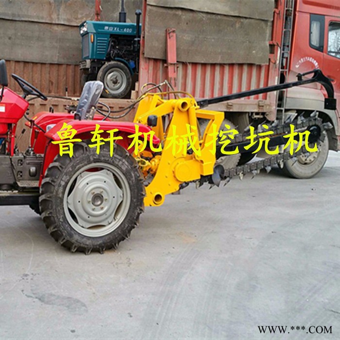 鲁轩山药开沟机_水管开沟机_电缆开沟机厂家图4