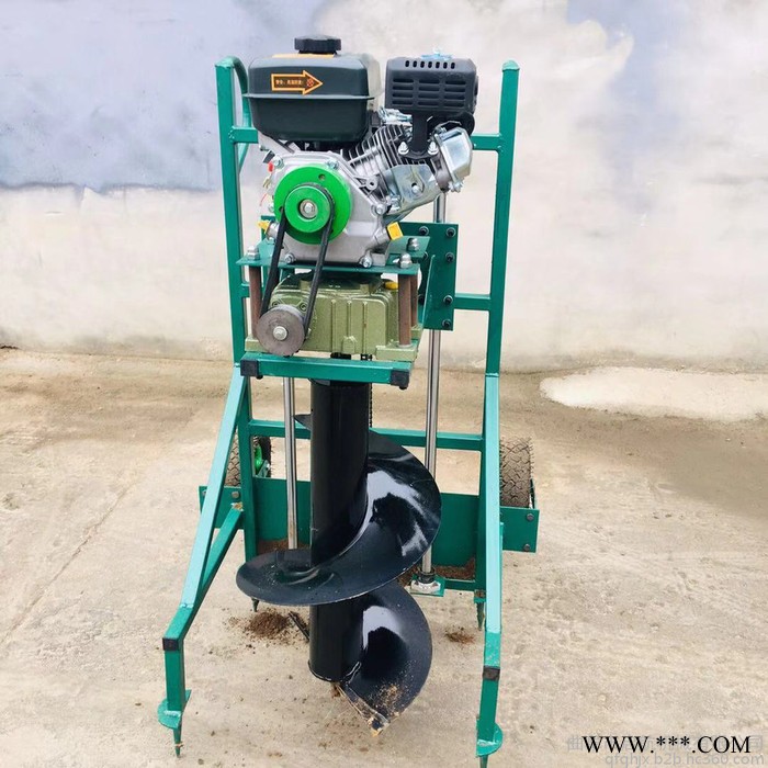 大马力挖坑机型号 启航汽油手提挖坑机 山药种植打眼机图8