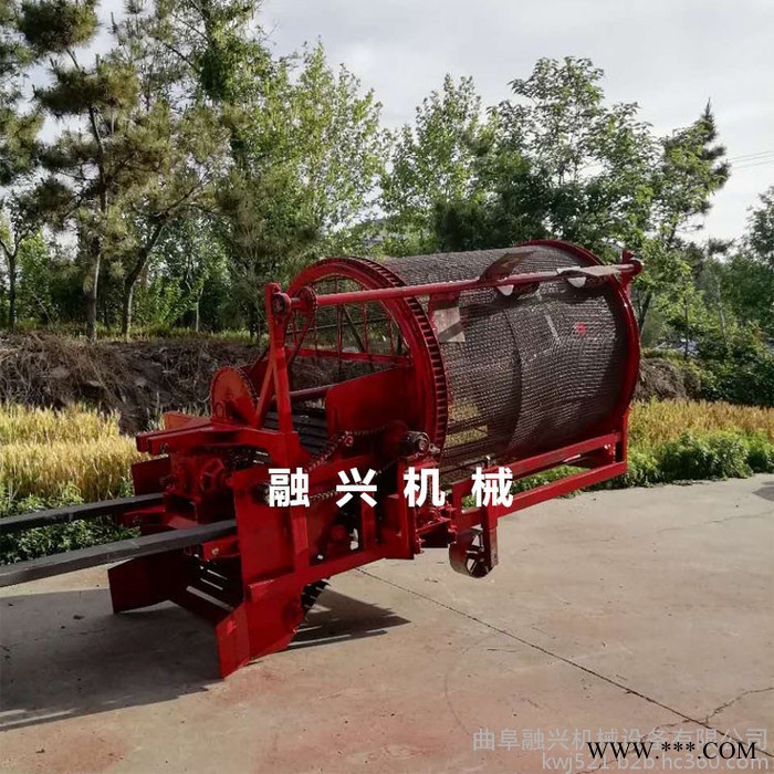 邢台太子参收获机 丹参药材收获机 辣根药材挖掘机 小型收获机融兴厂址图6