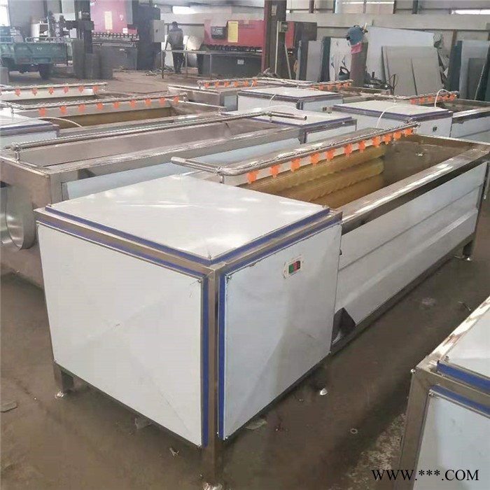 景翔牌羊蹄清洗机 山药清洗机 药材毛刷清洗机图7