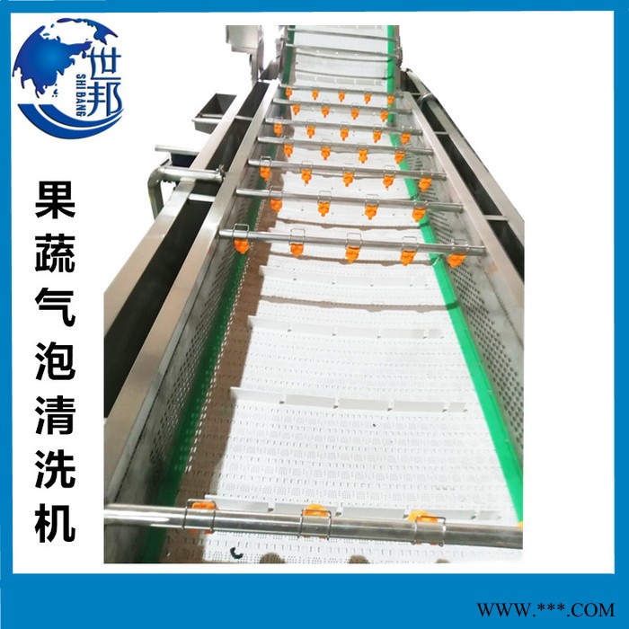 多功能气泡清洗机 山药土豆气泡式清洗 大葱清洗机设备图3