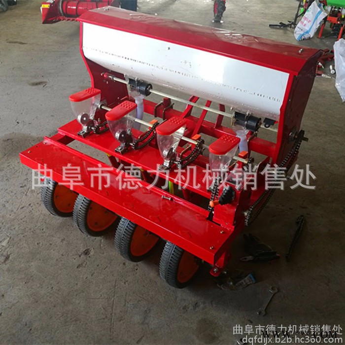 柴胡用播种机 4轮牵引式苜蓿精播机 节能施肥播种机图6