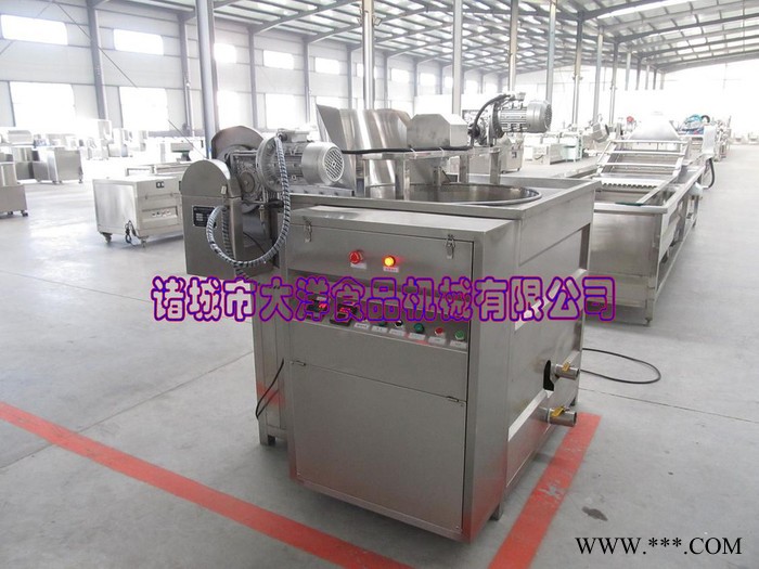 自动出料型电加热山药脆片油炸设备图3