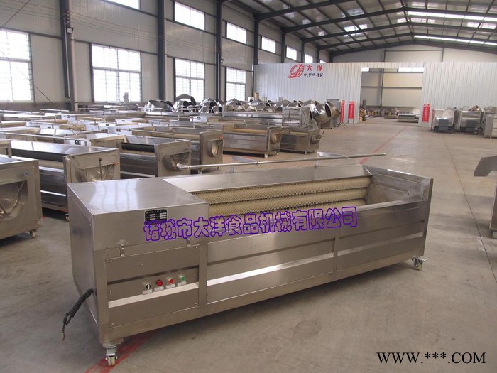 小芋头脱皮机，毛刷式山药脱皮机图8