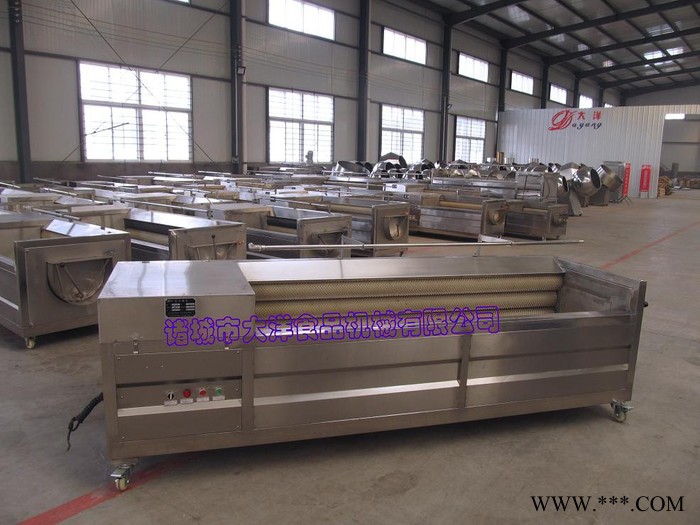 小芋头脱皮机，毛刷式山药脱皮机图6