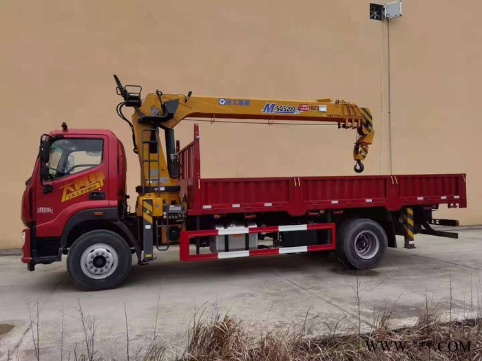 福田大黄蜂随车吊 徐工四节臂随车吊 随车吊厂家图2