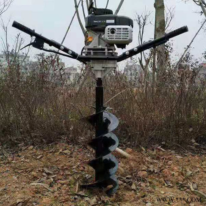 大功率果园小型汽油地钻打孔器 田地山药种植地钻图3