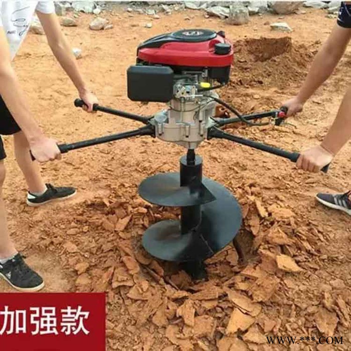 大功率果园小型汽油地钻打孔器 田地山药种植地钻图2
