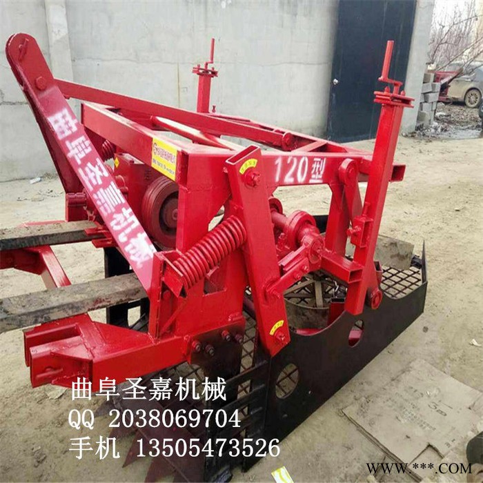 固原太子参药材收获机报价 可调节深度的药材挖掘机型号图3