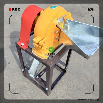 红薯山药干加工磨粉机 对辊式商用杂粮打面机 粗细辣椒磨面机