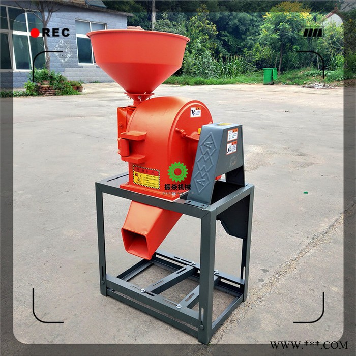 红薯山药干加工磨粉机 对辊式商用杂粮打面机 粗细辣椒磨面机图2