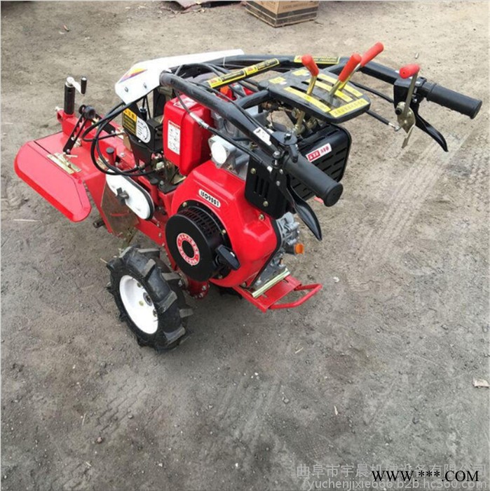 福建186柴油起垄机 宇晨山药种植开沟培土机 多功能犁地机哪有卖图5
