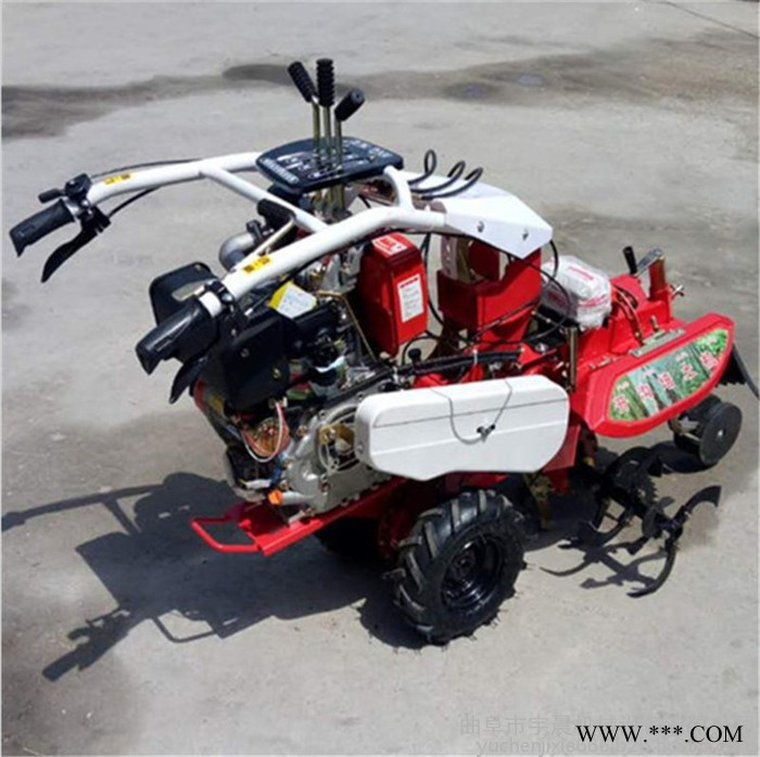 福建186柴油起垄机 宇晨山药种植开沟培土机 多功能犁地机哪有卖图4