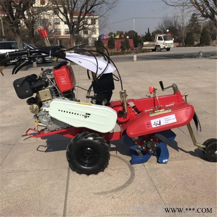 福建186柴油起垄机 宇晨山药种植开沟培土机 多功能犁地机哪有卖图7