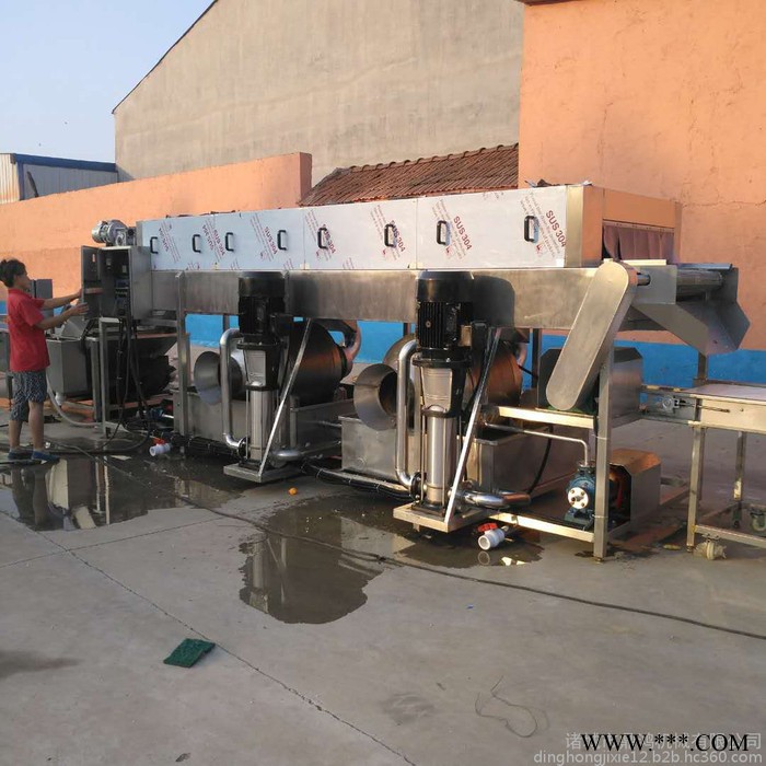 鼎鸿PL-5000型大姜清洗机 铁杆山药清洗机 大葱清洗机 洋姜清洗机 芹菜清洗机 韭菜清洗机 价格优惠图8