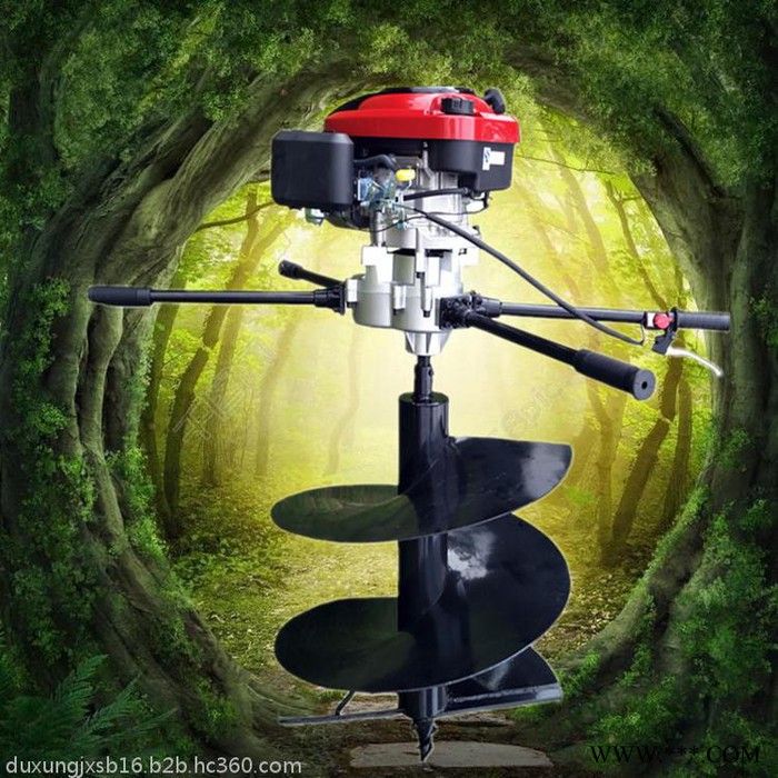 种树专业打坑机 山药种植机地钻图2