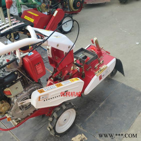 优民 山药开沟培土机 新款多功能田园管理机 田园管理机柴油图3