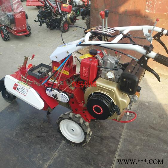 优民 山药开沟培土机 新款多功能田园管理机 田园管理机柴油图2