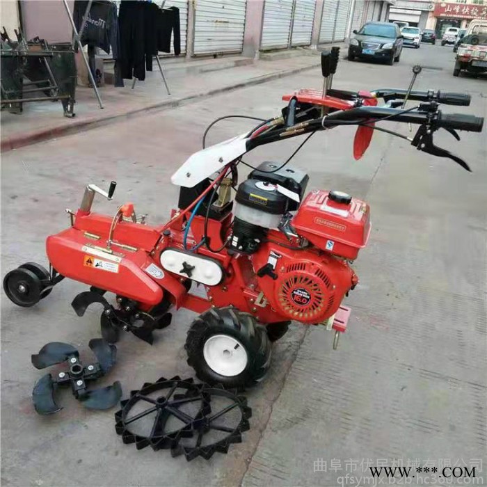 蔬菜大棚旋耕开沟机 大蒜山药开沟培土机 厂家批发田园管理机 优民图8